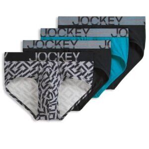 Men's Jockey 4-Pack ActiveStretch™ Briefs - Large